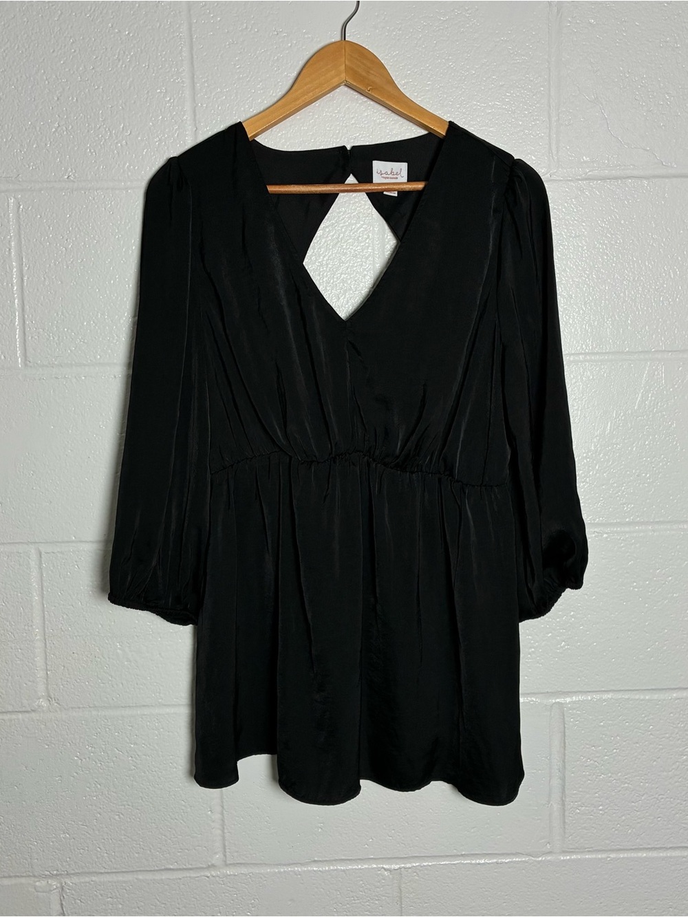 Isabel by Ingrid & Isabel black peplum top